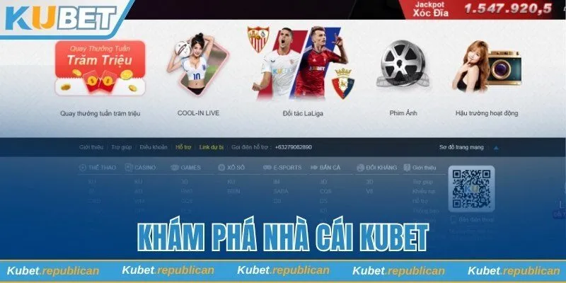 Khám phá nhà cái Kubet