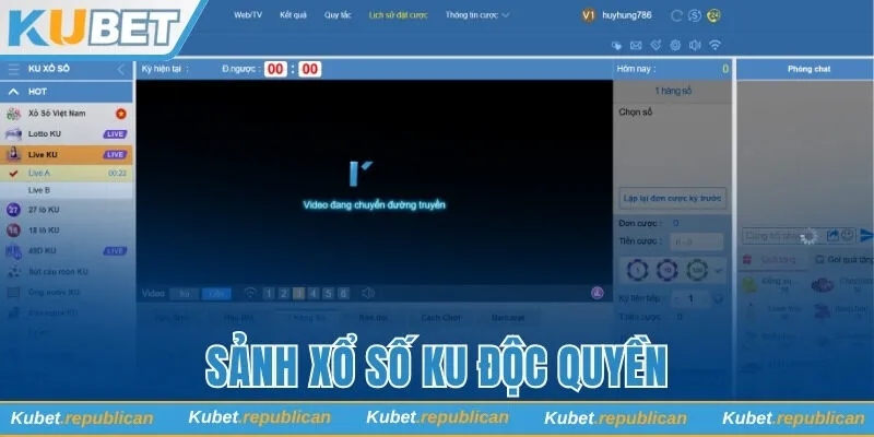 Sảnh xổ số KU độc quyền